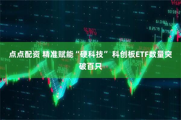 点点配资 精准赋能“硬科技” 科创板ETF数量突破百只